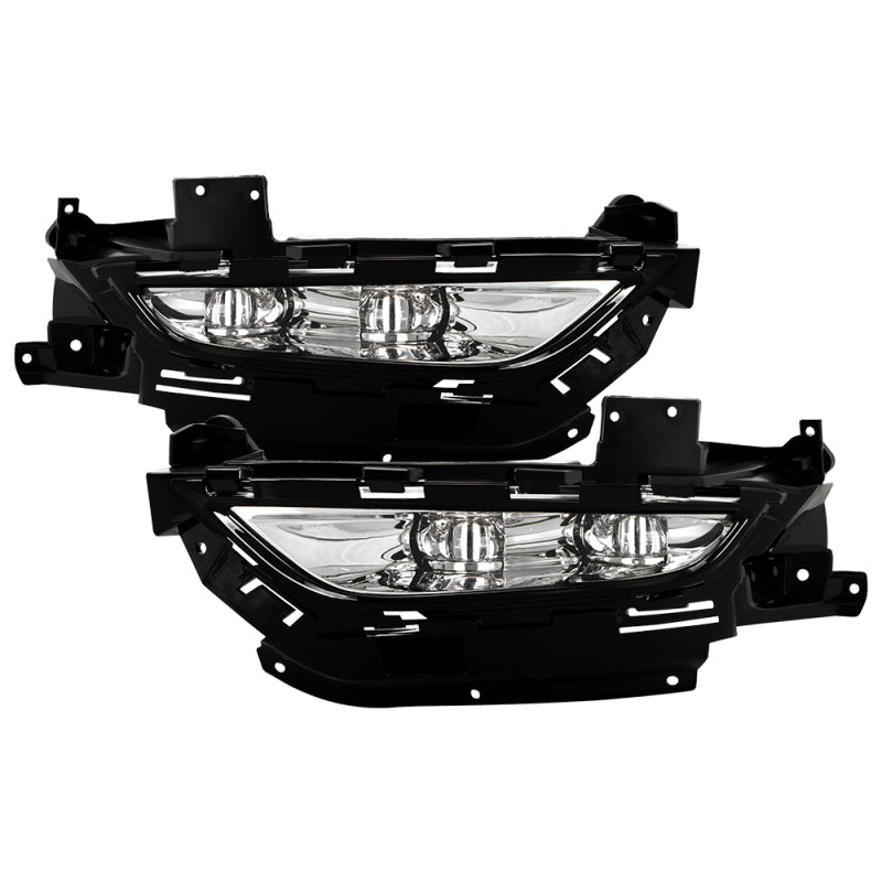 Spyder Chrysler 200 2015-2016 OEM Style Full LED Fog Lights W/Universal Switch- Clear Fog Lights SPYDER