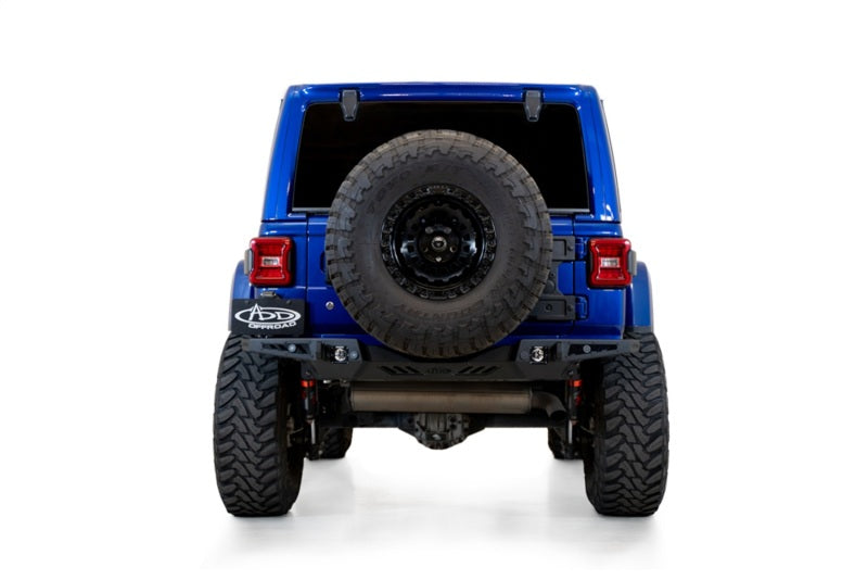 Addictive Desert Designs 18-23 Jeep Wrangler JL Stealth Fighter Rear Bumper Bumpers - Steel Addictive Desert Designs