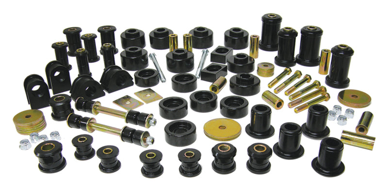 Prothane 97-03 Ford F150/250LD 4wd Total Kit - Black Bushings - Full Vehicle Kits Prothane