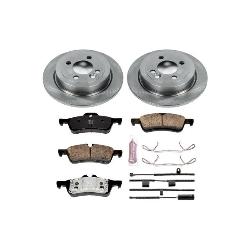 Power Stop 07-08 Mini Cooper Rear Autospecialty Brake Kit Brake Kits - OE PowerStop
