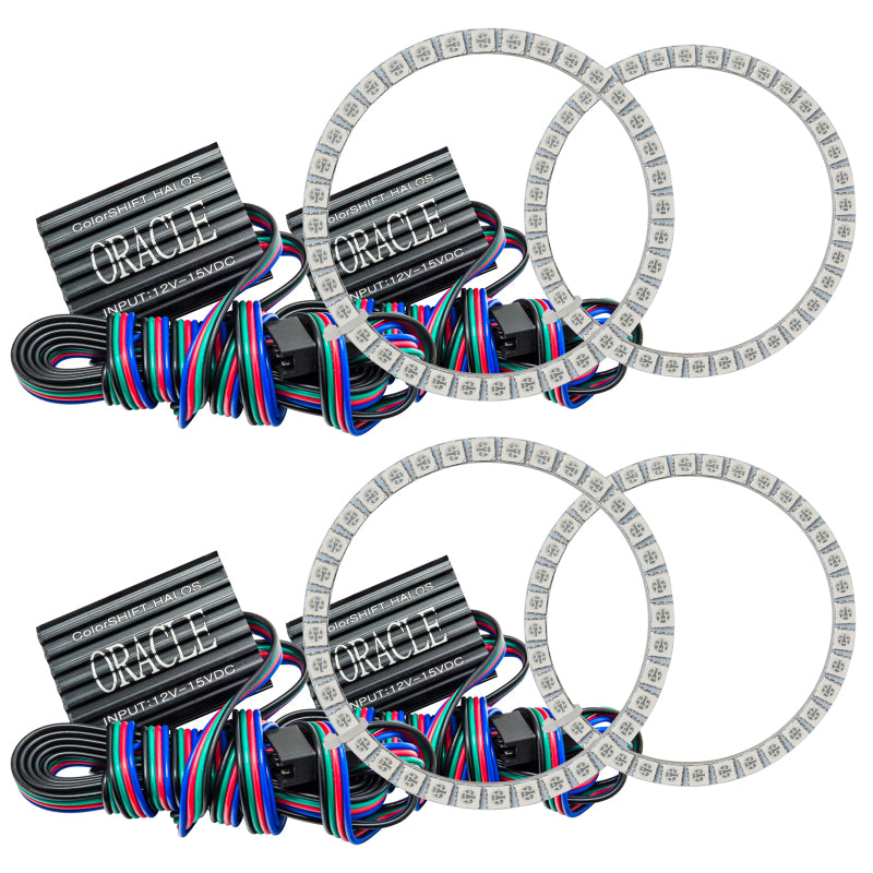 Oracle Nissan 370 Z 09-20 Dual Halo Kit - ColorSHIFT w/o Controller Headlights ORACLE Lighting