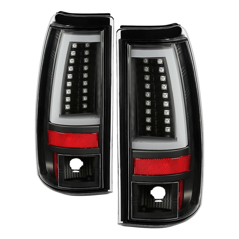 Spyder 03-06 Chevy Silverado - (Does Not Fit Stepside) LED Tail Lights - All Black ALT-YD-CS03V2-LED Tail Lights SPYDER