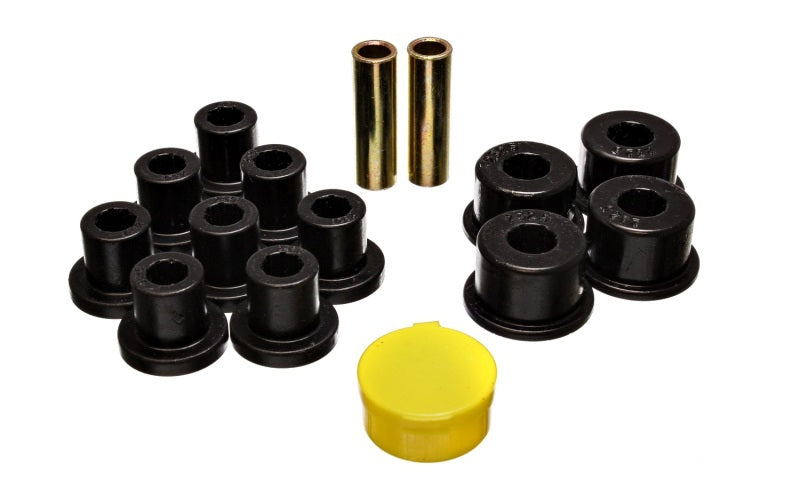 Energy Suspension 6/74-80 MG MGB Black Rear Leaf Spring Bushing Set Bushing Kits Energy Suspension