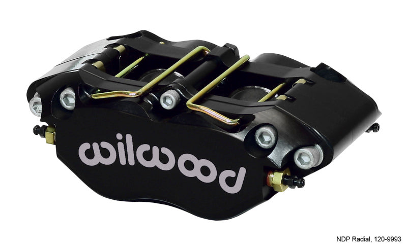 Wilwood Caliper-Dynapro Radial (Thin Pad) 1.75in Pistons .38in Disc Brake Calipers - Perf Wilwood