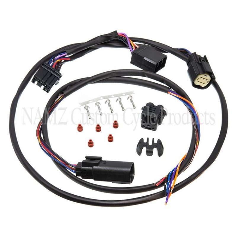 NAMZ 99-13 FL Models (Exc 09-13 CVO/SE Street/Road Glide) Plug-N-Play Complete Tour Pack Wiring Kit Wiring Harnesses NAMZ