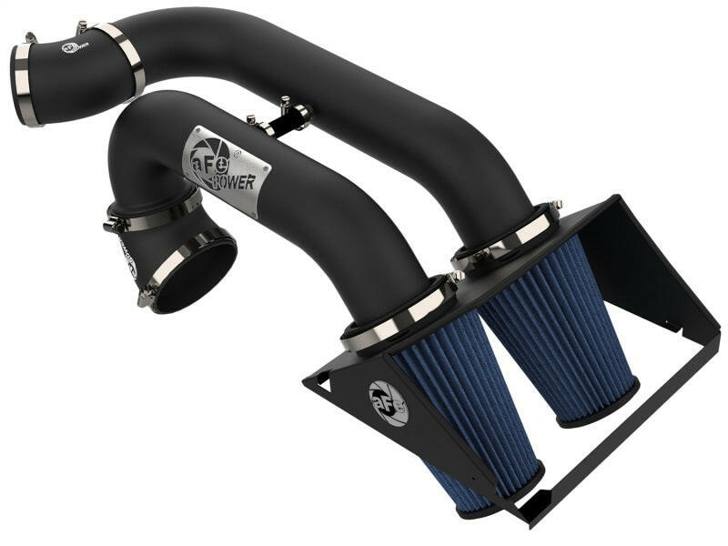aFe Magnum FORCE Stage-2 Pro 5R Cold Air Intake System 15-17 Ford F-150 V6 2.7L (tt) Cold Air Intakes aFe