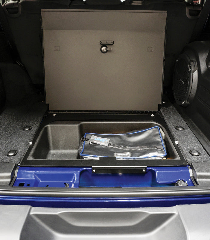 Tuffy 2019+ Jeep Wrangler 4Door Cubby Cover W/ Combo Lock Cargo Boxes & Bags Tuffy Products