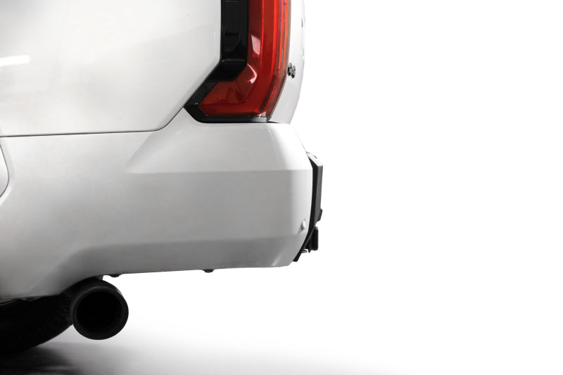 Addictive Desert Designs 2022+ Toyota Tundra Black Label Rr Bumper - Hammer Blk w/ Satin Blk Panels Bumpers - Steel Addictive Desert Designs