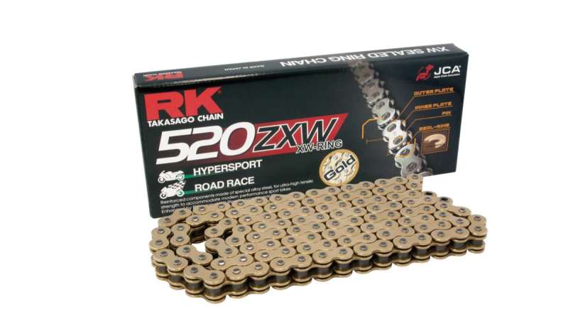 RK Chain GB520ZXW-150L XW-Ring - Gold Chains RK Chain