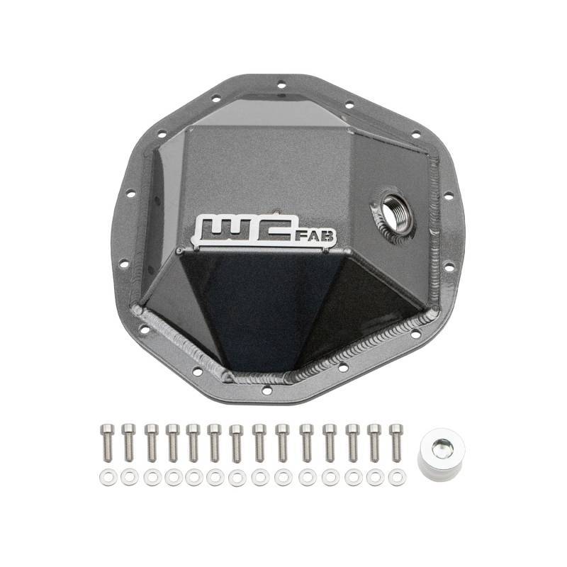 Wehrli 20-24 GM Duramax - 19-22 Ram HD Rear Differential Cover - Candy Red Diff Covers Wehrli