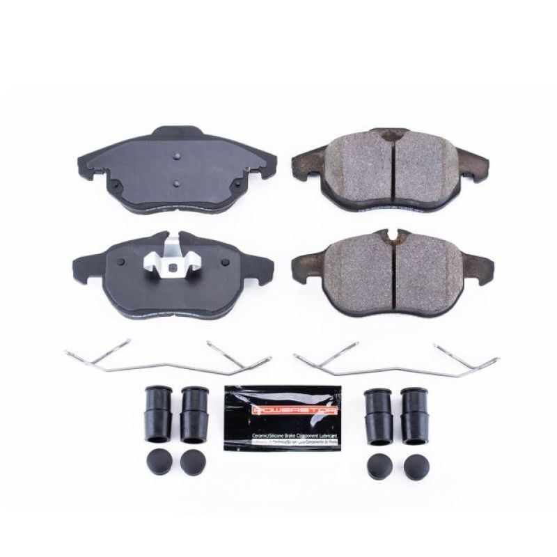 Power Stop 06-09 Saab 9-3 Front Z23 Evolution Sport Brake Pads w/Hardware Brake Pads - Performance PowerStop