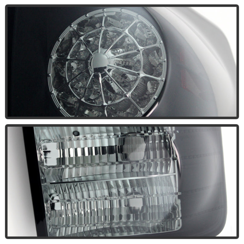 Spyder Toyota Tundra 07-13 LED Tail lights Black Smoke ALT-YD-TTU07-LED-BSM Tail Lights SPYDER