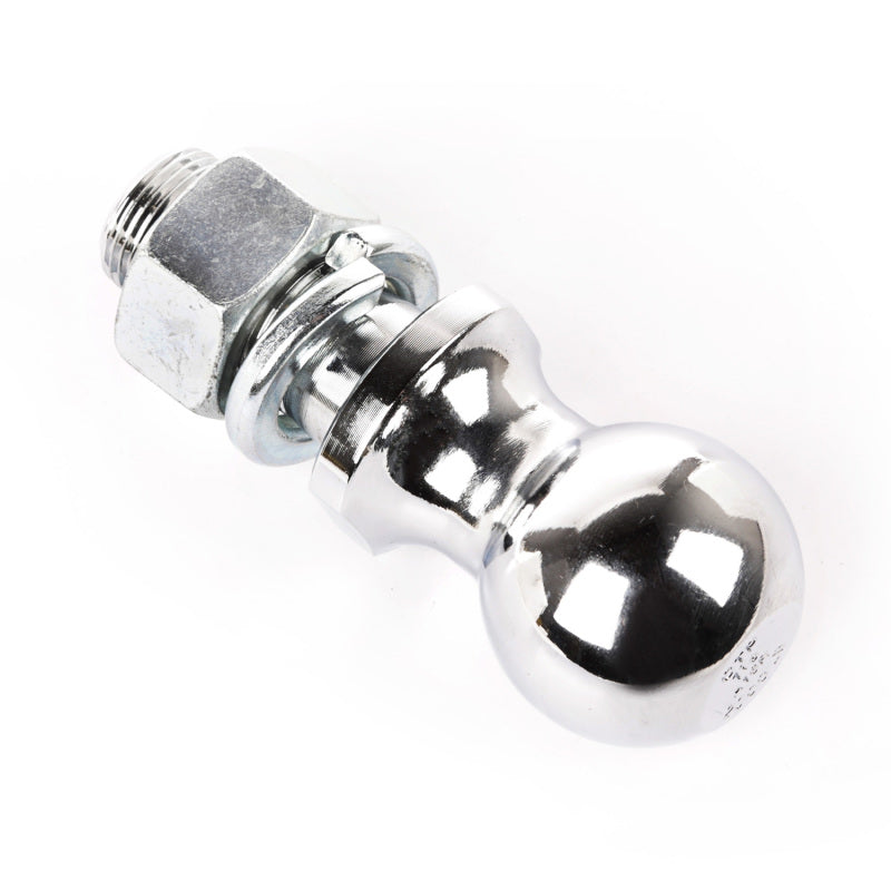Rugged Ridge 1-7/8in Trailer Hitch Ball 1in Dia Shank Chrome Hitch Accessories Rugged Ridge