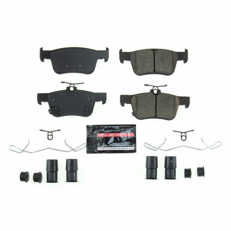 Power Stop 18-19 Honda Accord Rear Z23 Evolution Sport Brake Pads w/Hardware Brake Pads - Performance PowerStop