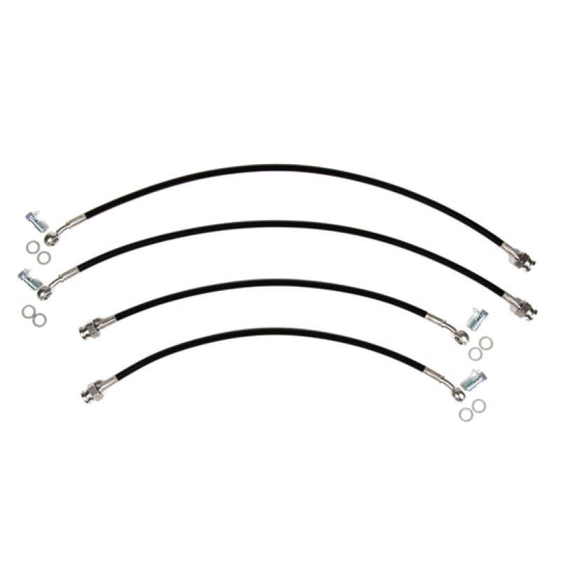Chase Bays 97-13 Chevrolet Corvette C5/C6 Caliper Brake Lines - Front & Rear Lines Brake Line Kits Chase Bays