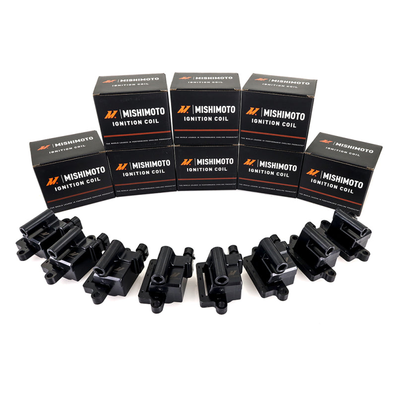 Mishimoto 99-07 GM Square Style Engine Ignition Coil Set Stock Replacement Ignition Mishimoto