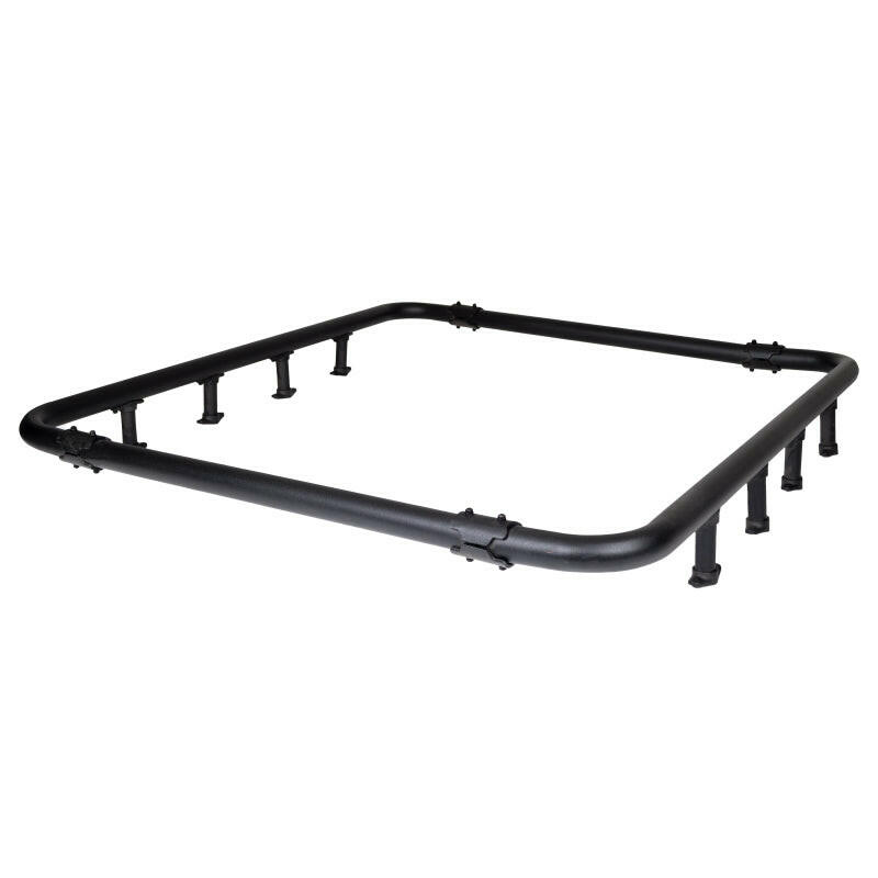 Go Rhino SRM500 Quad Rail Kit (For 55in. Long Rack) - Tex. Blk (Rails ONLY - Req. Platform) Roof Baskets Go Rhino