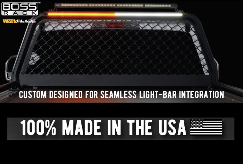 Putco 15-20 Nissan Titan XD - Black Boss Racks Headache Racks Putco