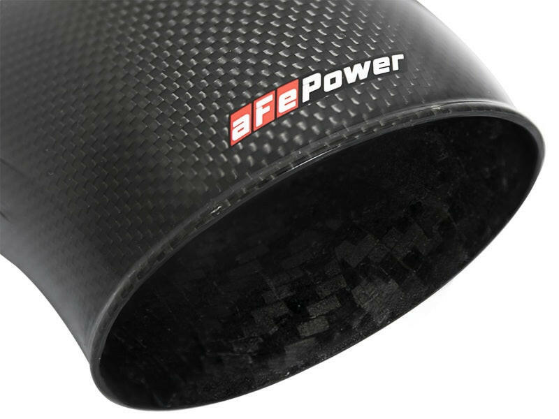 aFe Momentum GT Carbon Fiber Dynamic Air Scoop 15-18 Dodge Challenger V6-3.6L/V8-5.7L/6.4L HEMI Air Intake Components aFe