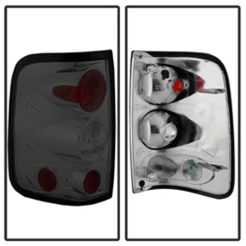 Spyder Ford F150 side 04-08 (Not Fit Heritage & SVT)Euro Tail Lights Smke ALT-YD-FF15004-SM Tail Lights SPYDER