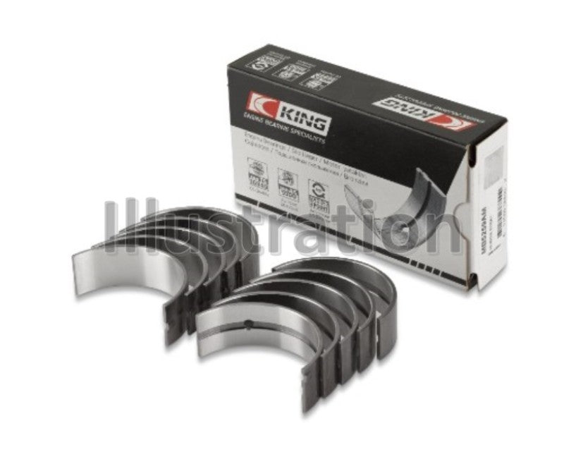 King Engine Bearings AMC / Jeep 390 & 401 (Undersize 0.20IN) Crankshaft Main Bearing Set Bearings King Engine Bearings