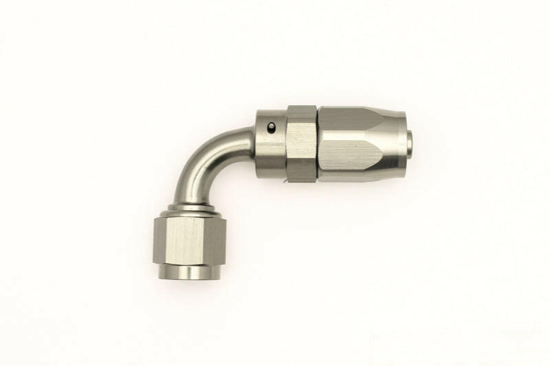 DeatschWerks 6AN Female Swivel 90-Degree Hose End CPE Fittings DeatschWerks
