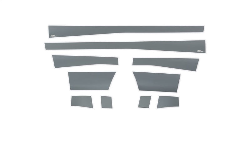 Putco 10-18 RAM 2500/3500 6.5ft Bed- 5.5in Wide w/o Factory Flares 10pcs Blk Platinum Rocker Panels Body Armor & Rock Rails Putco