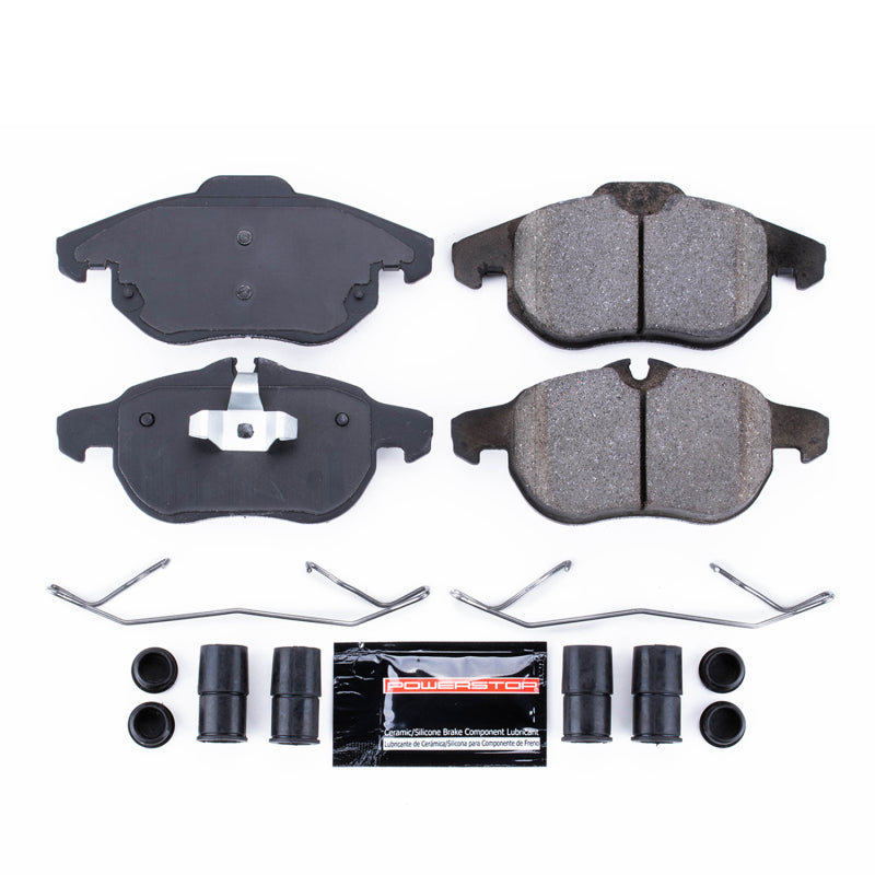 Power Stop 03-05 Saab 9-3 Front Z23 Evolution Sport Brake Pads w/Hardware Brake Pads - Performance PowerStop