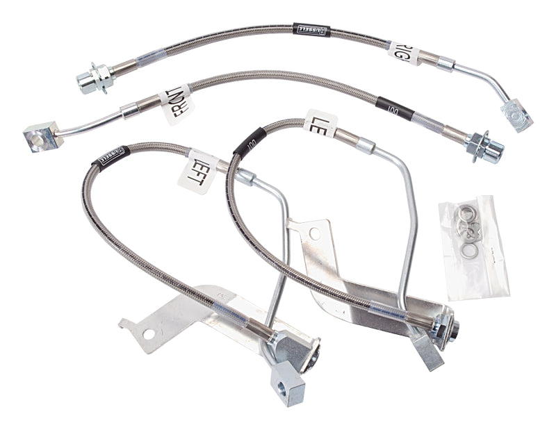 Russell Performance 99-04 Ford Mustang w/o Traction Control Brake Line Kit Brake Line Kits Russell
