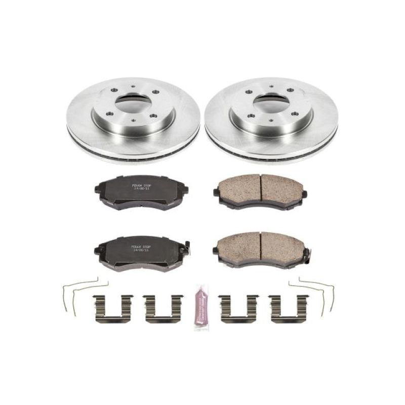 Power Stop 02-03 Hyundai Sonata Front Autospecialty Brake Kit Brake Kits - OE PowerStop