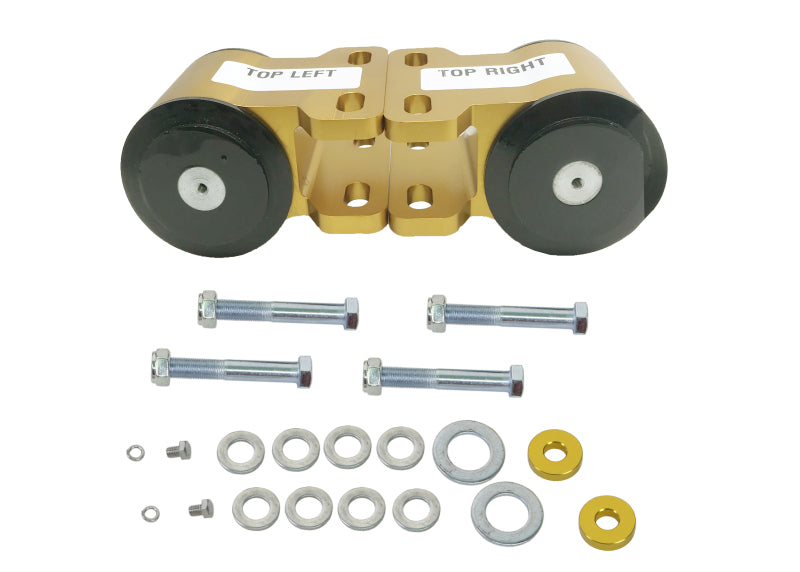 Whiteline 08+ Ford Focus / 04-09 Mazda 3 Front Anti-Lift/Caster - C/A Lower Inner Rear Bushing Bushing Kits Whiteline