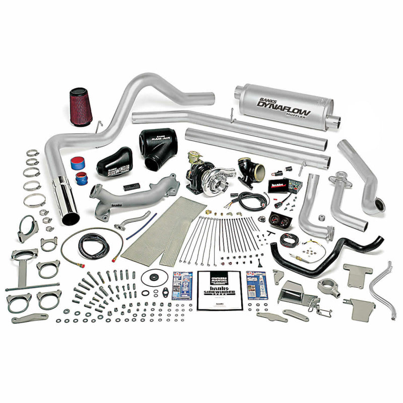 Banks Power 83-93 Ford 7.3L Trk E4Od Sidewinder Turbo System - Wastegated Turbo Kits Banks Power