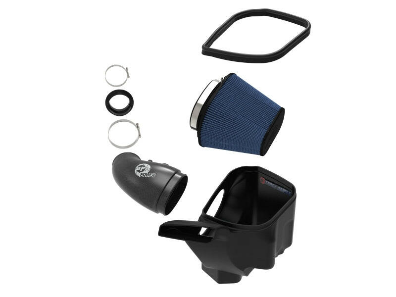 aFe 12-21 Jeep Grand Cherokee 6.4L Track Series Carbon Fiber Cold Air Intake System w/Pro 5R Filter Cold Air Intakes aFe