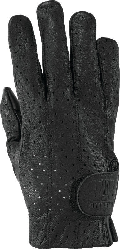 Kuryakyn Leather By River Road Tucson Leather Perforated Gloves Black - XL Gloves Kuryakyn