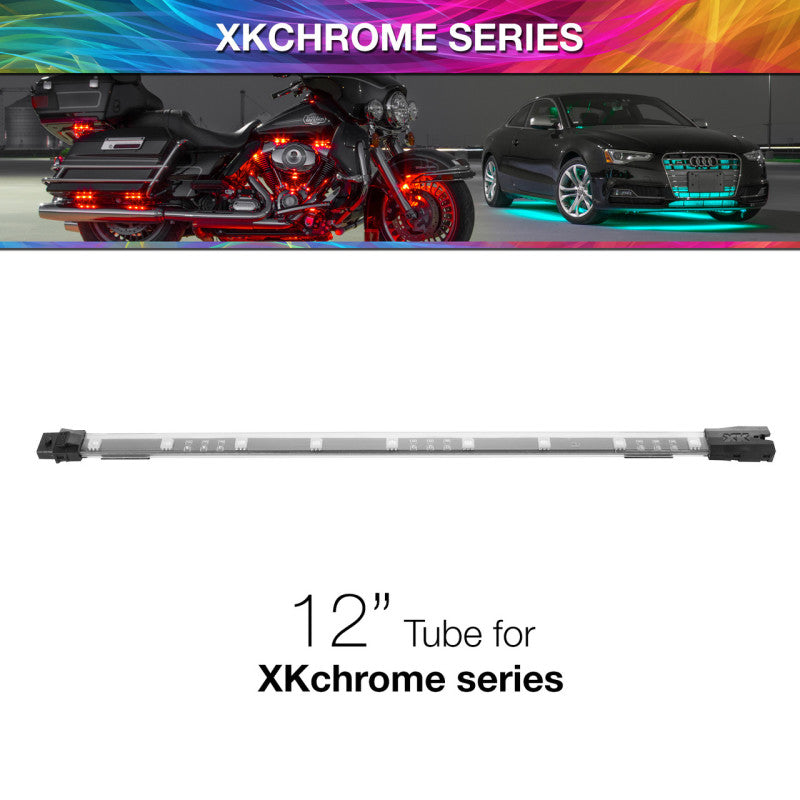 XK Glow 12in Multi Color LED tube for XKchrome & 7 Color Series Light Strip LED XKGLOW
