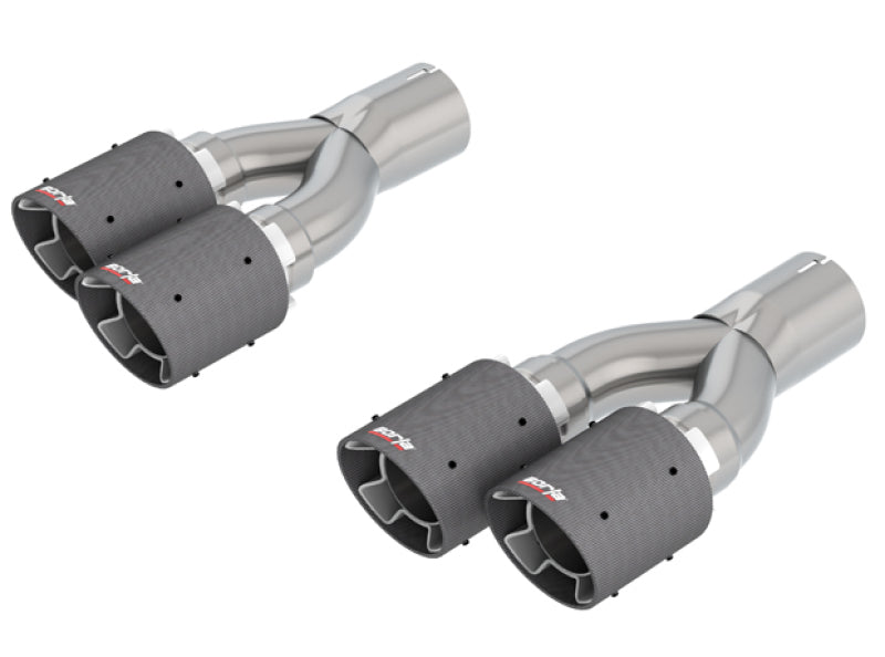 Borla 2018 Grand Cherokee Trackhawk 6.2L V8 AT AWD 4DR 3in Carbon Fiber Tip Kit Tips Borla