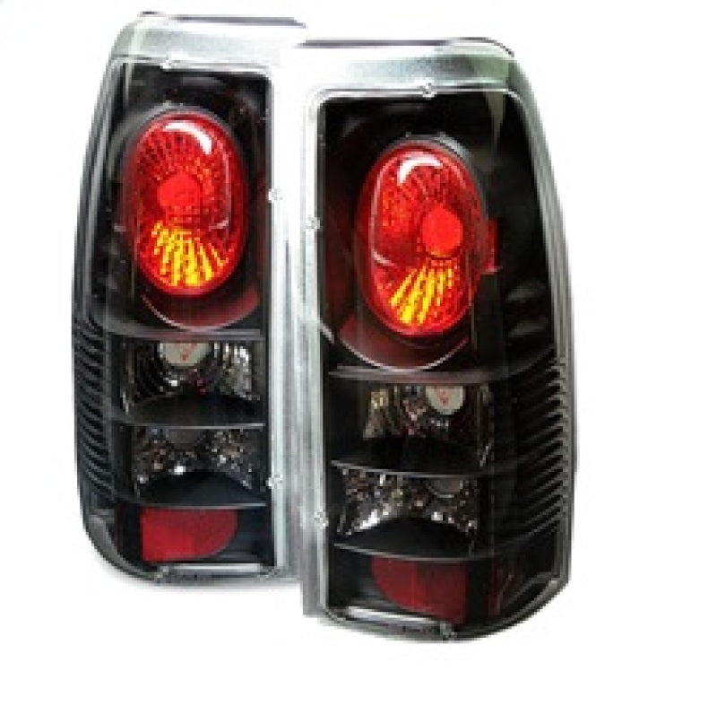 Spyder Chevy Silverado 1500/2500 99-02 (Not Stepside) Euro Style Tail Lights Blk ALT-YD-CS99-BK Tail Lights SPYDER