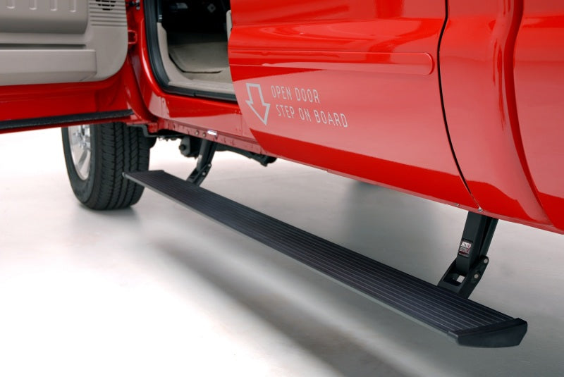 AMP Research 2004-2007 Ford F250/F350/450 All Cabs PowerStep - Black Running Boards AMP Research