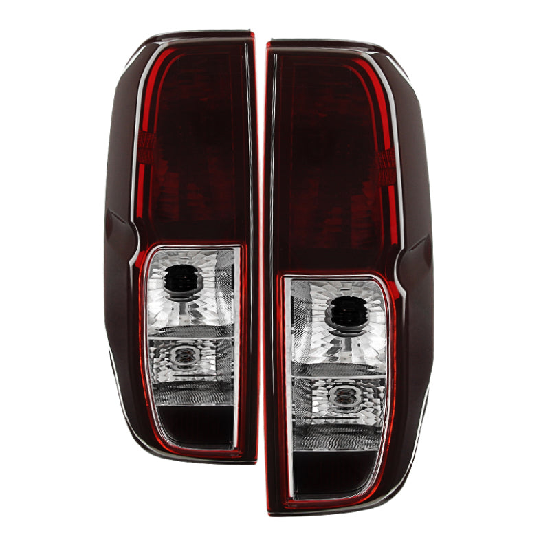 xTune Nissan Frontier 05-13 OEM Style Tail Lights Red Smoked ALT-JH-NF05-OE-RSM Tail Lights SPYDER