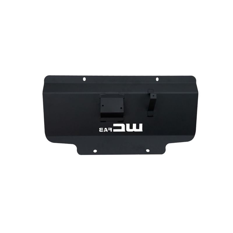 Wehrli 11-19 GM Duramax 6.6L Lower Splash Shield Kit - Fine Texture Black Engine Covers Wehrli