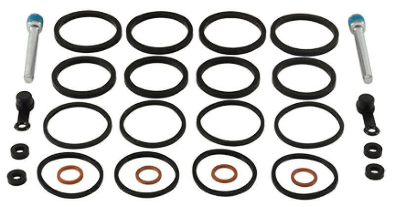 All Balls Racing 18-22 Suzuki GSXS750 Caliper Rebuild Kit Front Brake Caliper Rebuild Kits All Balls Racing