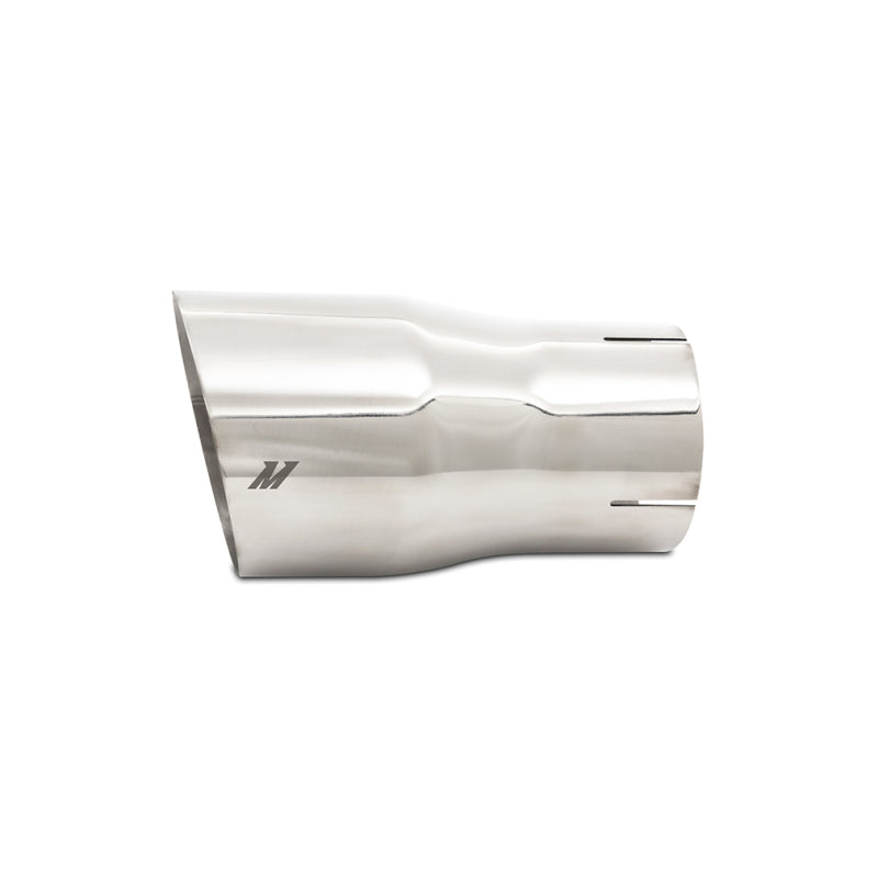 Mishimoto Clamp-On Single Wall Exhaust Tip 5in Outlet - Polished Turbo Inlets Mishimoto