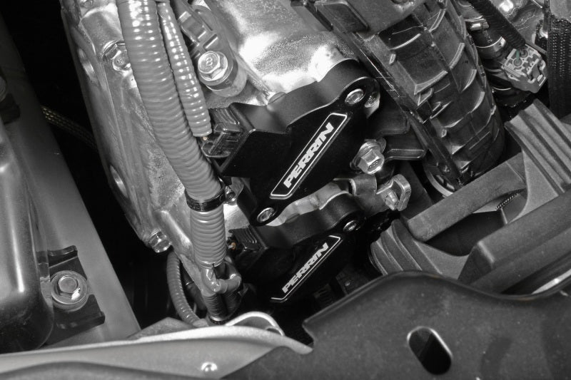 PERRIN 15-25 Subaru WRX / 04-18 Forester / 20-25 OBXT & LGXT Cam Solenoid Cover - Black Cam Covers Perrin Performance