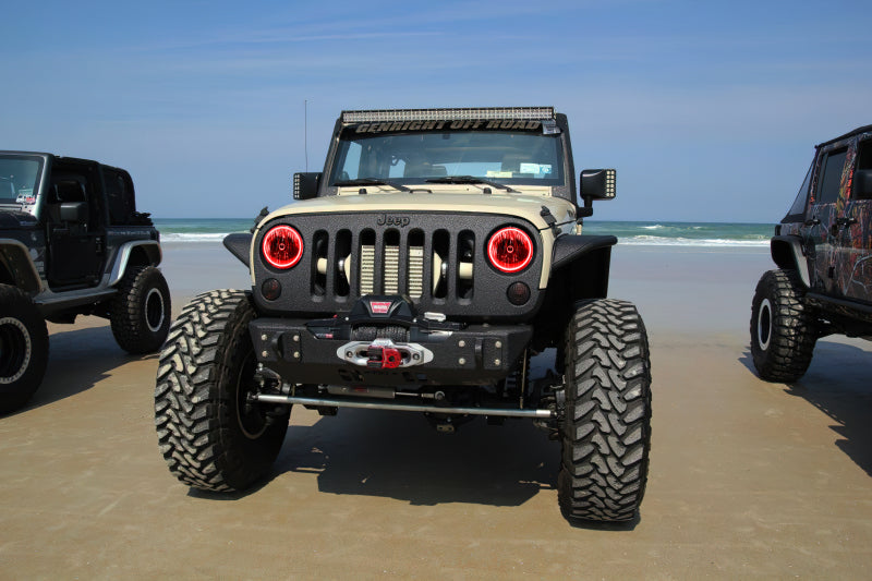 Oracle 07-16 Jeep Wrangler JK SMD HL - ColorSHIFT w/ BC1 Controller Headlights ORACLE Lighting