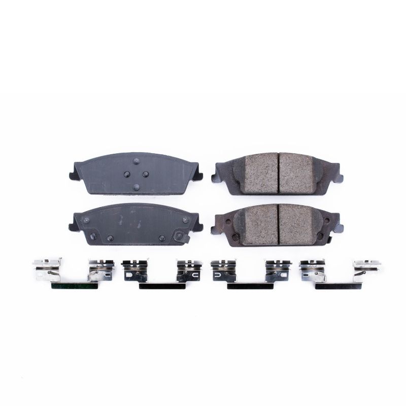 Power Stop 15-19 Cadillac Escalade Rear Z17 Evolution Ceramic Brake Pads w/Hardware Brake Pads - OE PowerStop