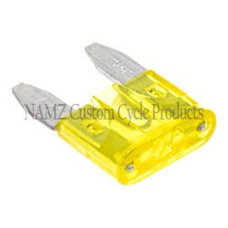 NAMZ 20-AMP MINI Fuse - 5 Pack (HD 72345-02) Relays NAMZ