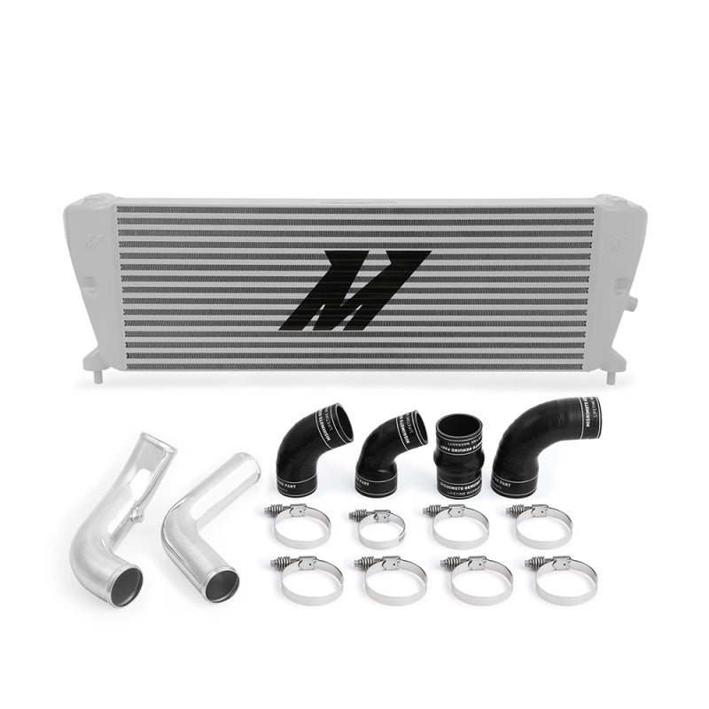 Mishimoto Ford Ranger 3.2L Diesel Intercooler Kit 2011+ Silver w/ Polished Pipes Intercooler Pipe Kits Mishimoto