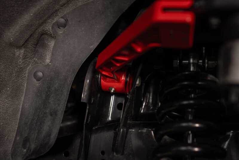 UMI Performance 15-25 Ford F-150 Adjustable Upper A-Arm Kit - Red Control Arms UMI Performance