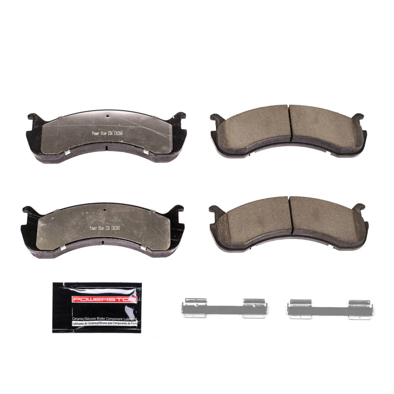 Power Stop 08-09 Ford F53 Front or Rear Z36 Truck & Tow Brake Pads w/Hardware Brake Pads - Performance PowerStop