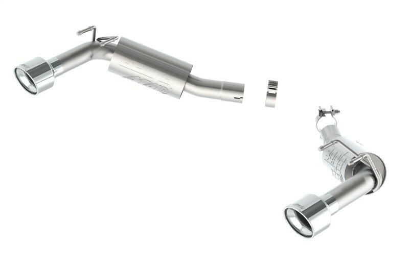 Borla 14-15 Camaro SS 6.2L V8 RWD Single Split Rr Exit ATAK Exhaust (rear section only) Catback Borla